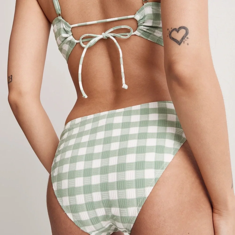 ✨ NWT ✨ Madewell Classic Contrast Bikini Set - Picture 4 of 8
